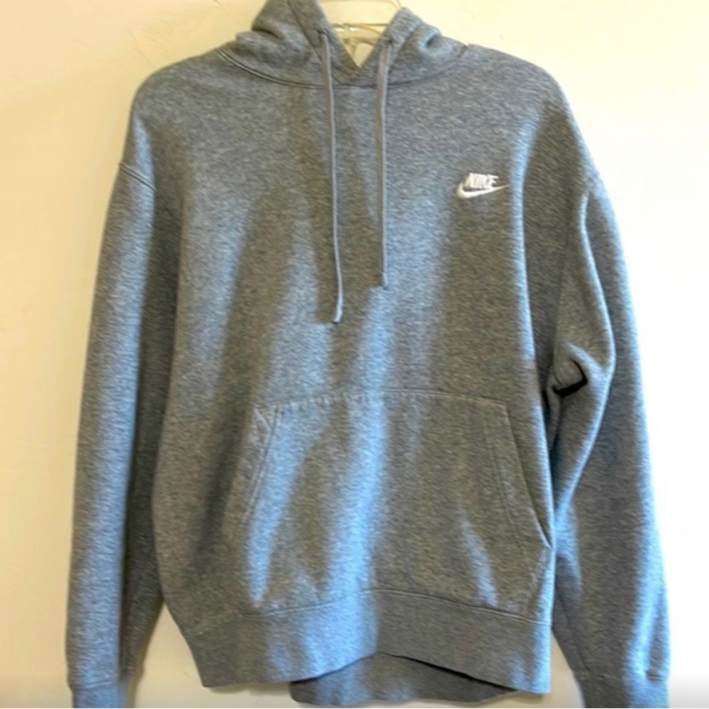 Nike Club Fleece Hoodie- Grey